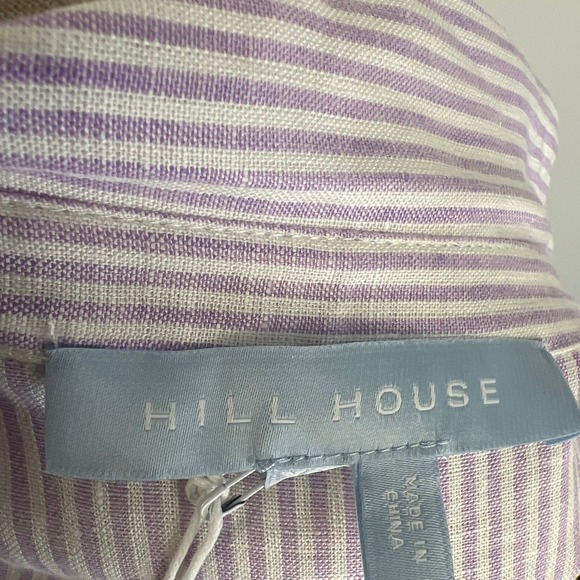 Hill House Purple A-Line Midi Dress with Cuffed Sleeves - Picture 12 of 13